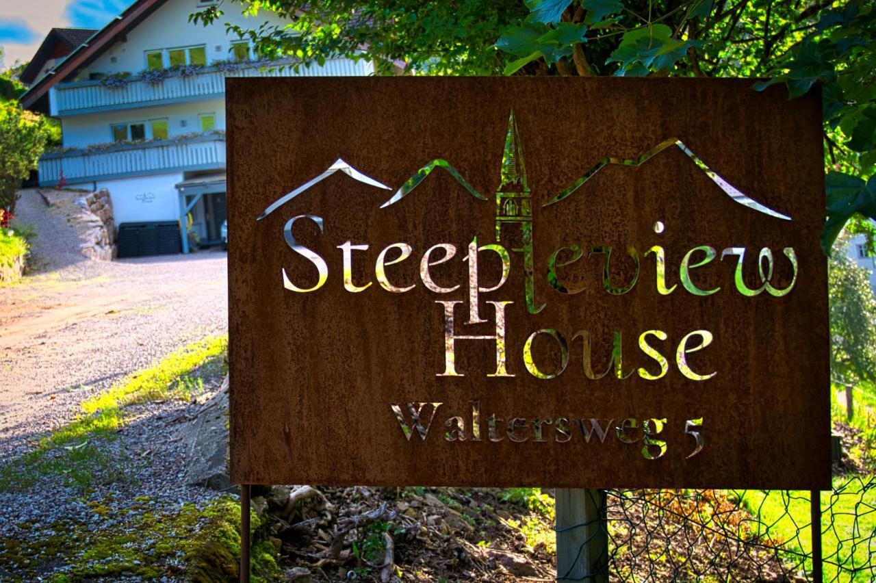 Steepleview House, Schwarzwaldblick Apartment - Spacious & Peaceful バート・ペーターシュタル・グリースバッハ エクステリア 写真